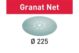 P80 D225/сетка Круг шлифовальный FESTOOL Granat NET/25шт. в упаковке