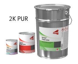 Краска-эмаль цветная 2K 2:1 полиуретановая Cromax IMRON FLEET LINE 2K PUR 1лит.