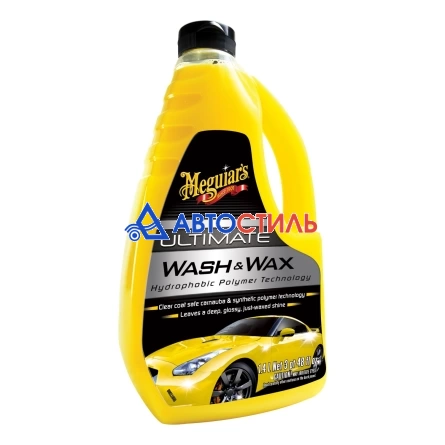 Авто-шампунь с воском Meguiar's G17748 Ultimate Wash & Wax 1.42лит.. фото 1
