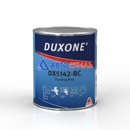 DX5142/BC133 Duxone Basecoat Базовый тонер Ярко-красный 1л. фото 1